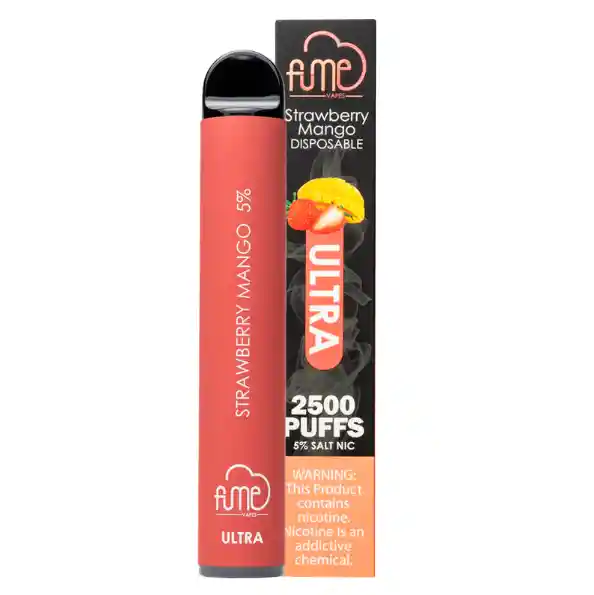 Fume 2500 Puffs Con Nicotina Strawberry Mango