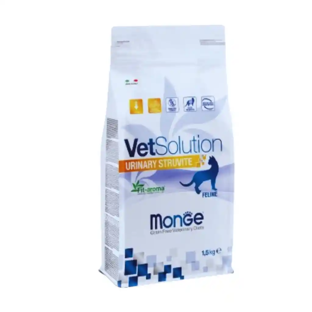 Monge Vetsolution Urinary Struvite Para Gatos (1,5 Kg)