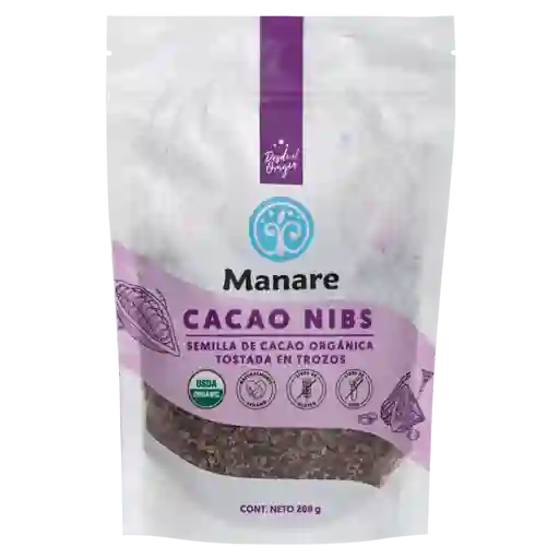 Cacao Nibs Orgánico 200gr