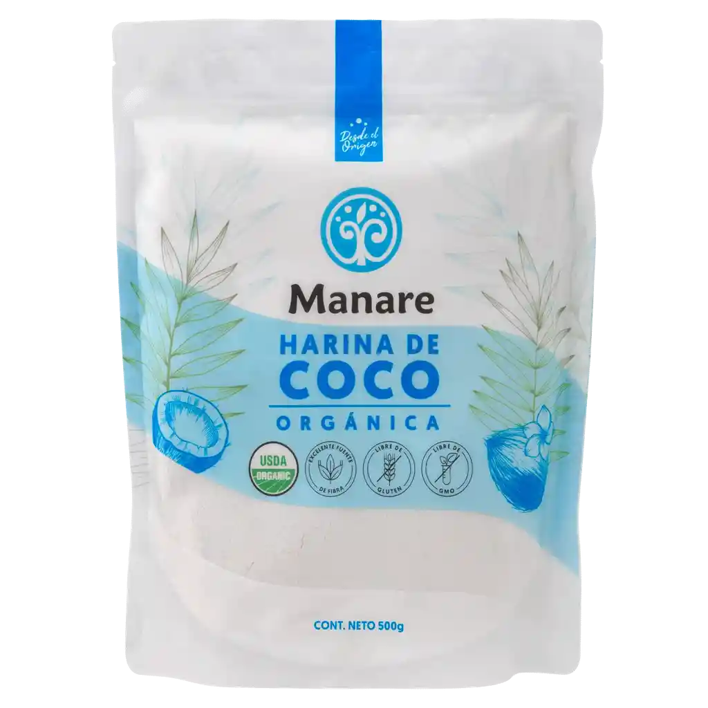 Harina De Coco Orgánica 500gr