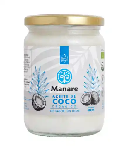 Aceite De Coco Sin Olor Y Sin Sabor 500ml