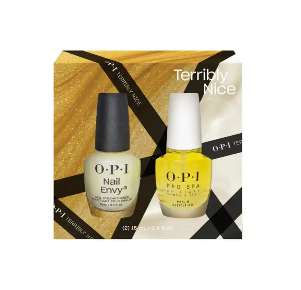 Pack Opi Fortalecedor Nail Envy Más Aceite De Cutícula