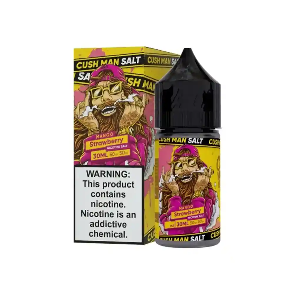 Nasty Salt Cush Man Strawberry Low Mint 30ml - 35mg