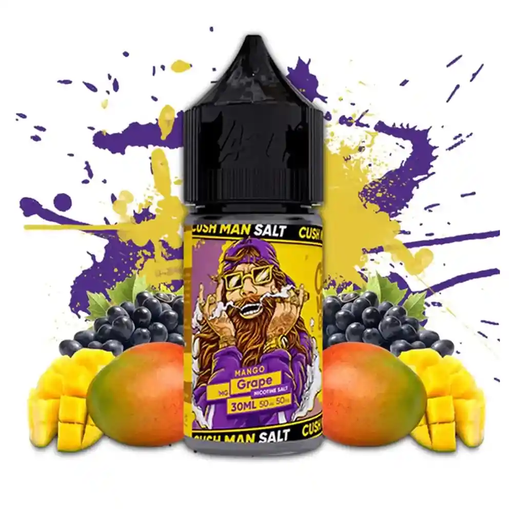 Nasty Salt Cush Man Grape Low Mint 30ml - 35mg