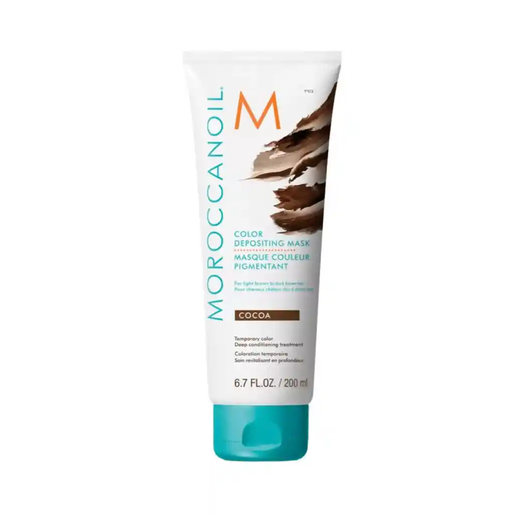 Máscara De Color Moroccanoil 200ml Color Cacao