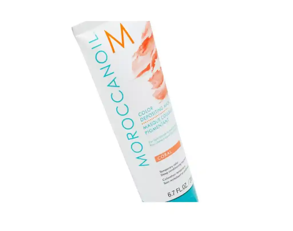 Máscara De Color Moroccanoil Nutritiva 200ml Color Coral