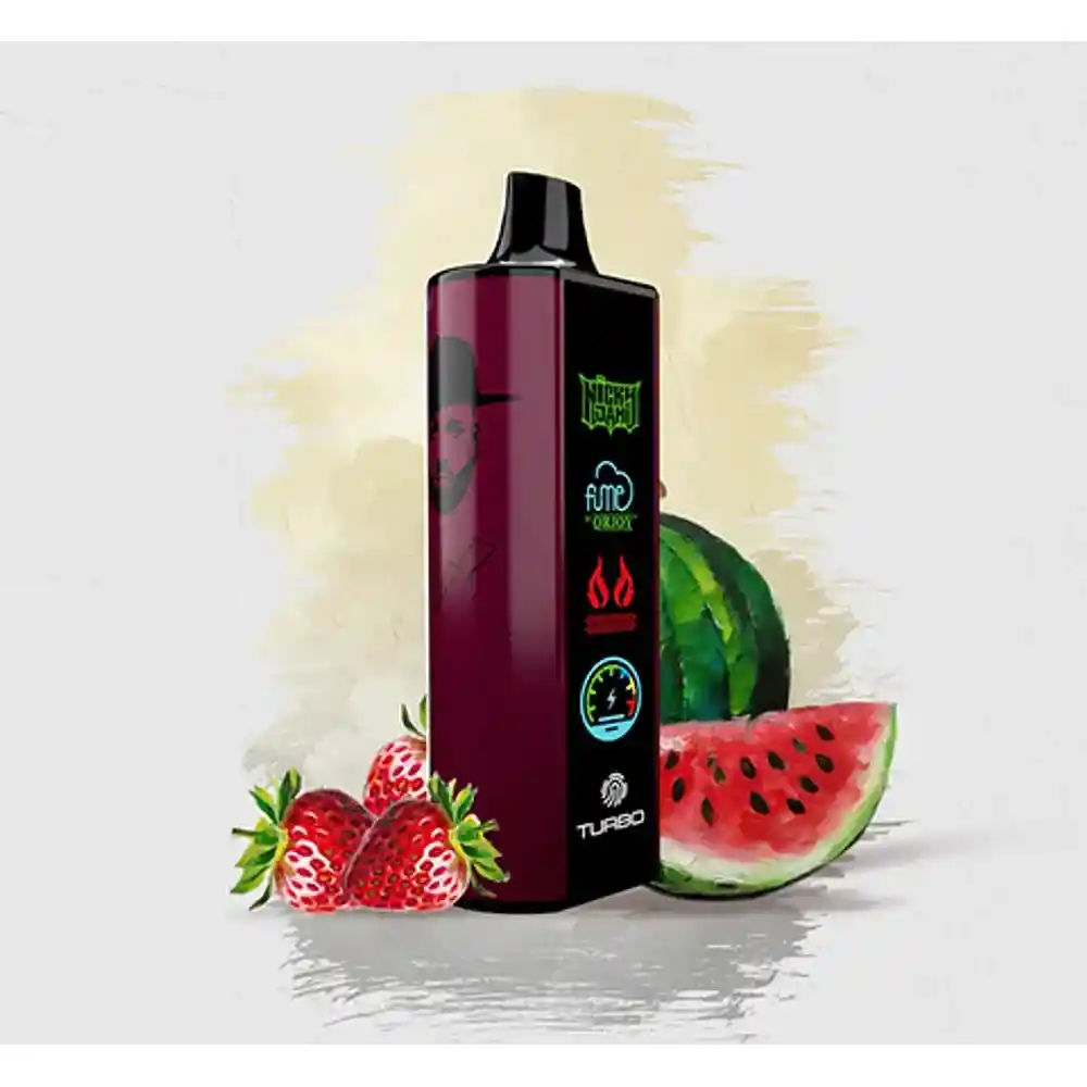 Vaper Fume Nicky Jam Fresh Whine Up(strawberry Watermelon)15.000 Puff 0% Nicotina