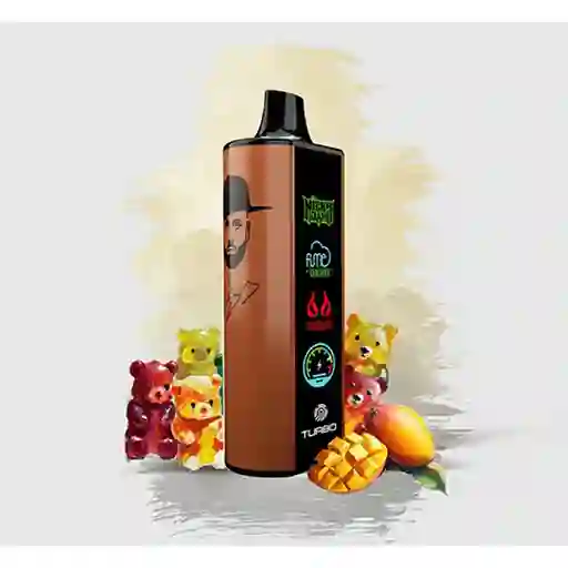 Vaper Fume Nicky Jam Cangri Bear(mango Gummy Bear)15.000 Puff 0% Nicotina