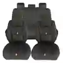 Kit Funda Cubre Asiento Cuero Auto Premium Almoadilla 11 Piezas