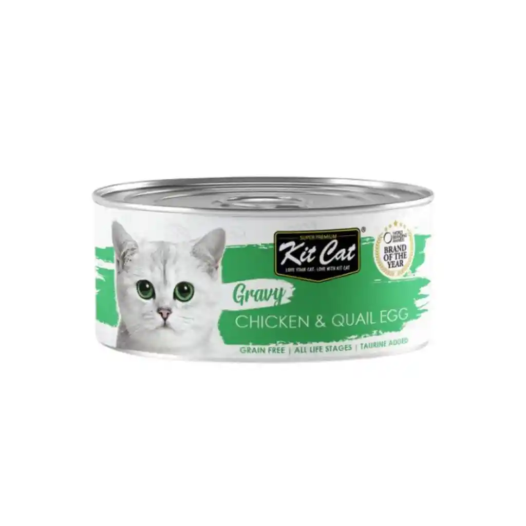 Kit Cat Lata Chicken Quail Egg 70 G