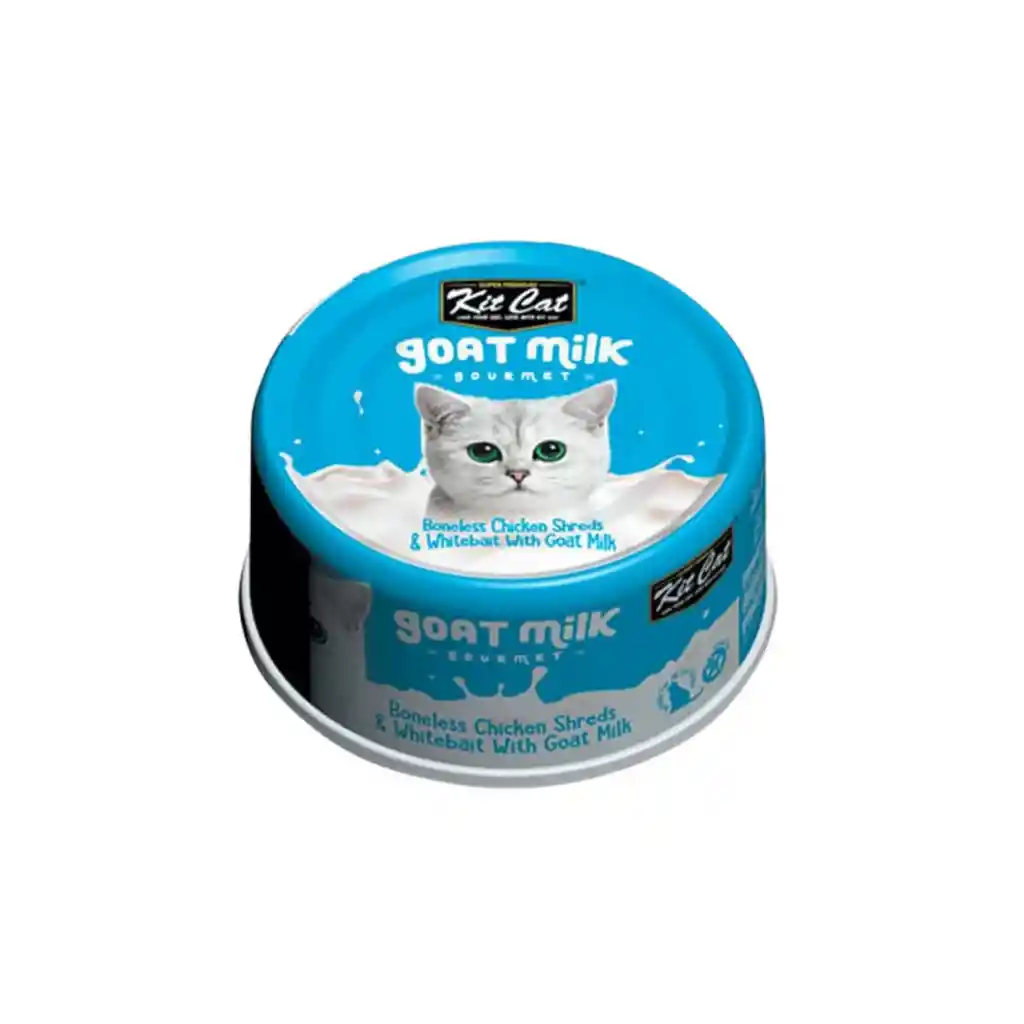 Kit Cat Goat Milk Goutmet Chicken Whaitbail 70 Gr