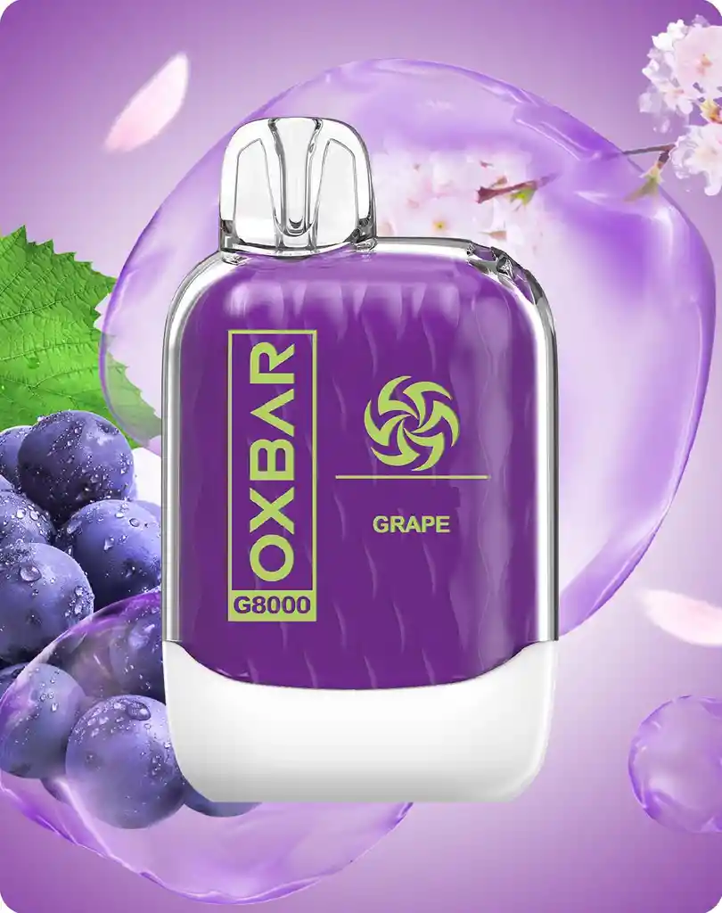 Vaper Grape Ice 8000 Puffs 5% - Oxbar G8000