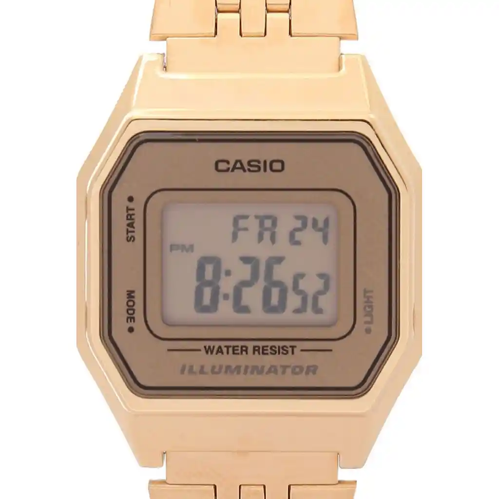 Reloj Casio Vintage Dorado Mediano La-680wga-9