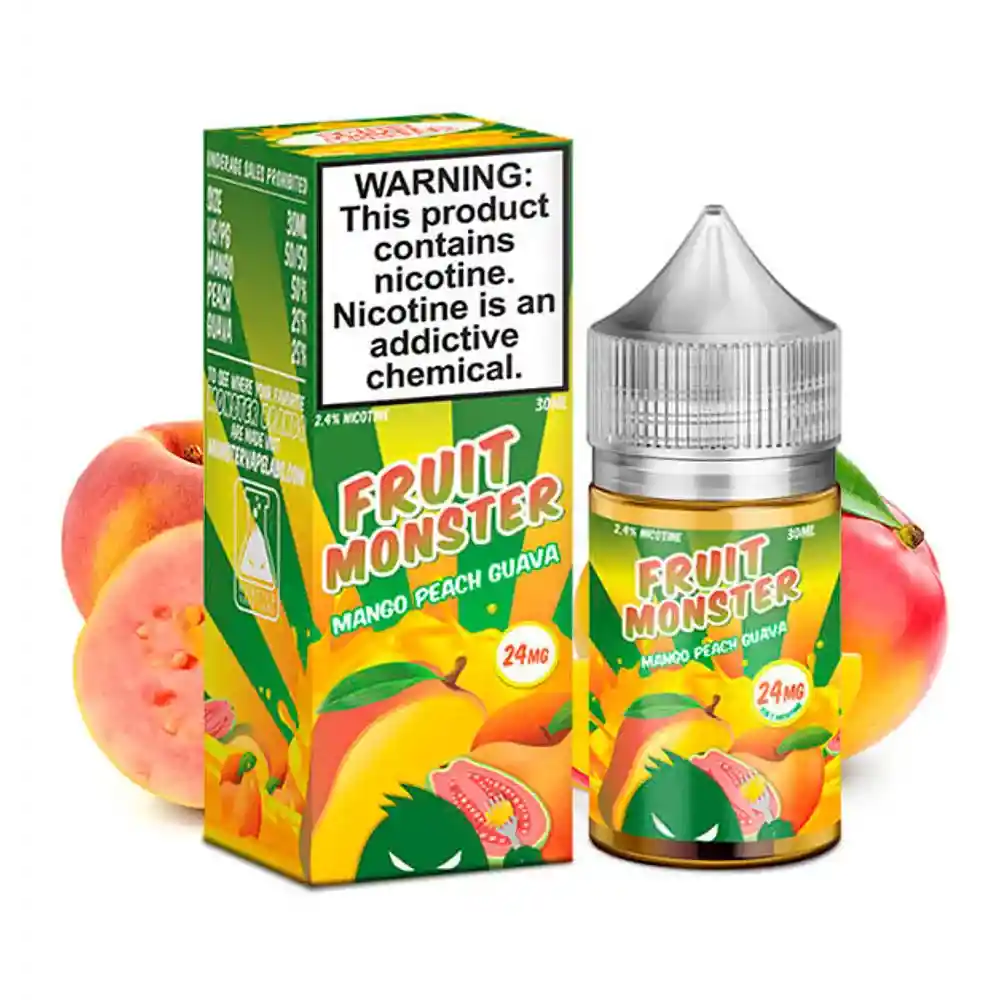 Fruit Monster Salt Mango Peach Guava 30ml - 24mg