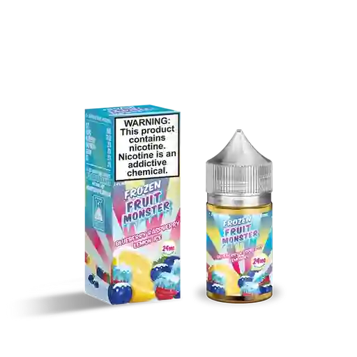 Frozen Fruit Monster Salt Blueberry Raspberry Lemon Ice 30ml - 24mg