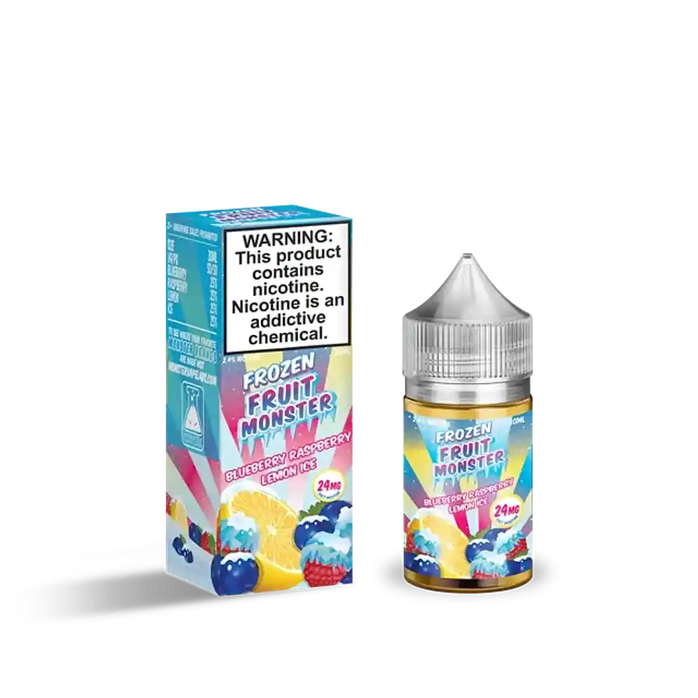 Frozen Fruit Monster Salt Blueberry Raspberry Lemon Ice 30ml - 24mg