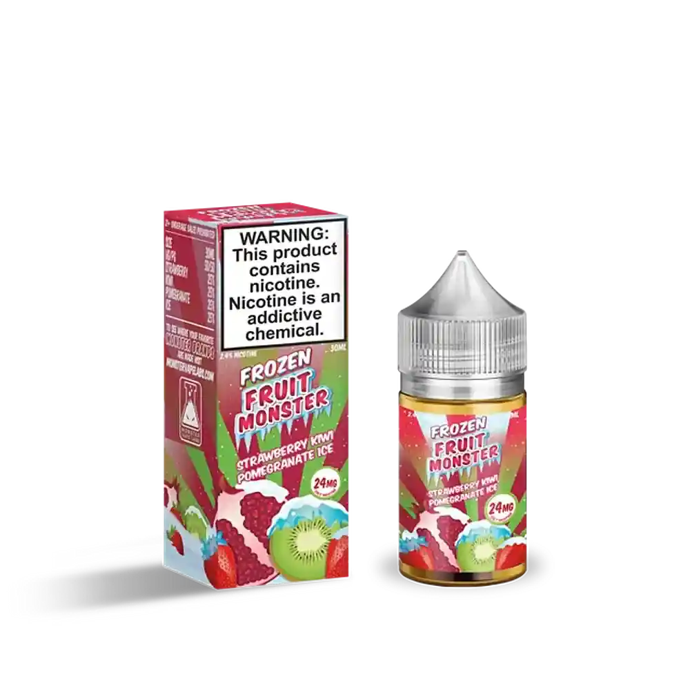 Frozen Fruit Monster Salt Strawberry Kiwi Pomegranate Ice 30ml - 24mg