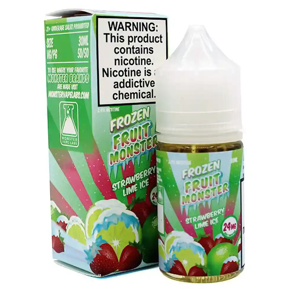 Frozen Fruit Monster Salt Strawberry Lime Ice 30ml - 24mg