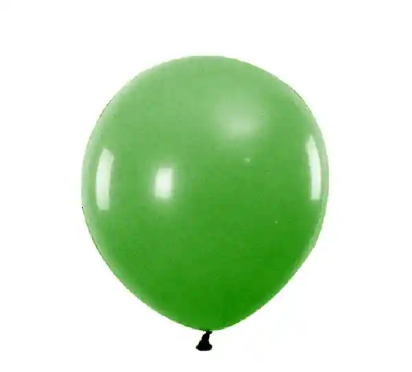 Globo Verde X 25 Unid.