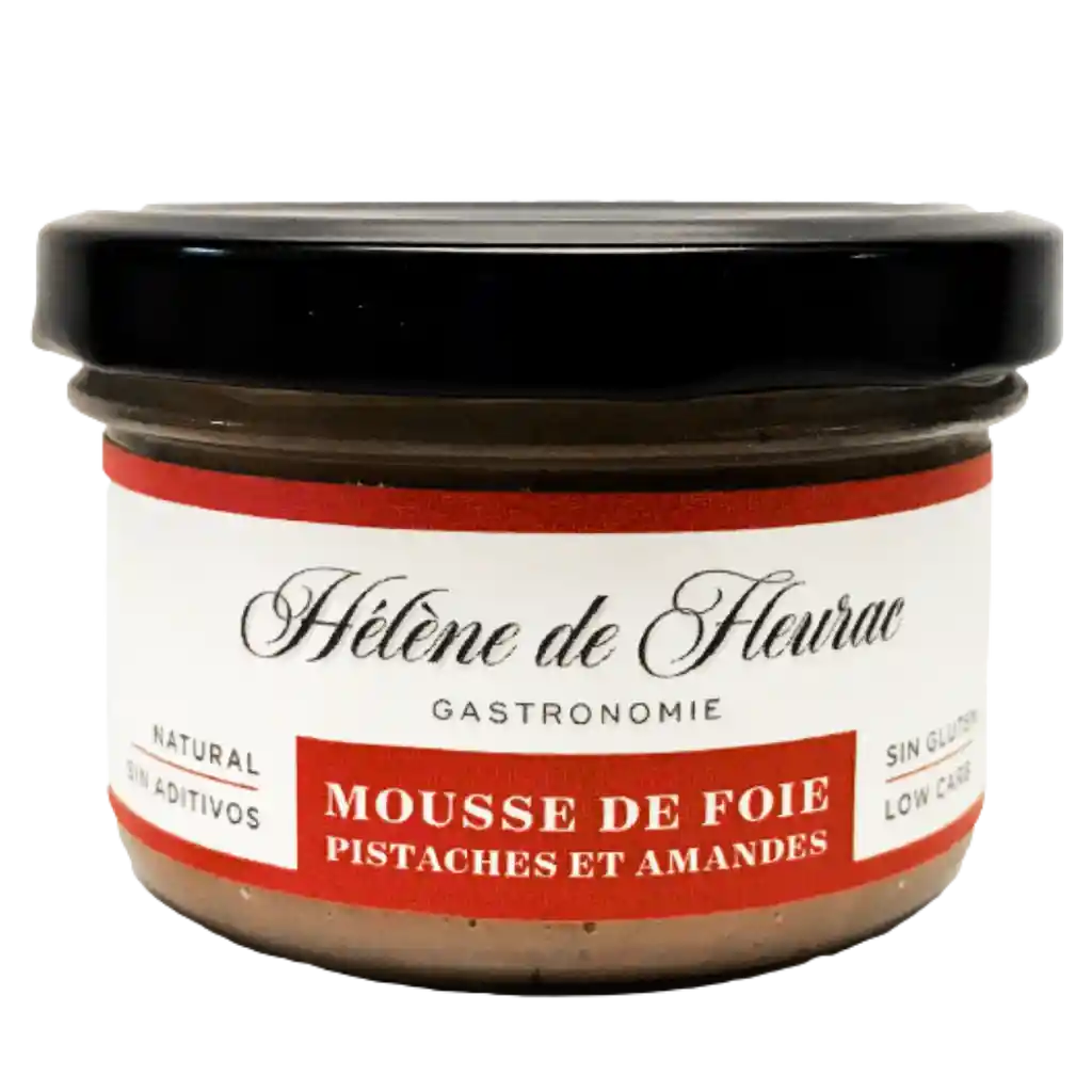 Mousse De Foie Con Pistachos Y Almendras