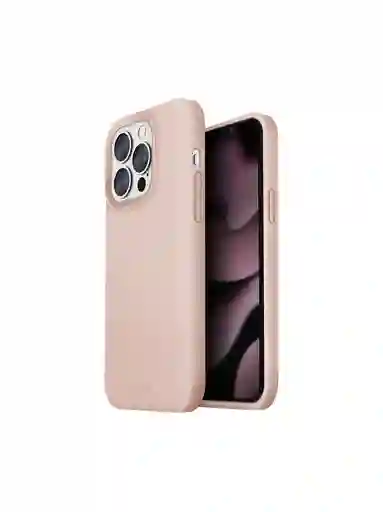 Carcasa Uniq Hybrid Iphone 13 Pro Lino - Silicona Rosa