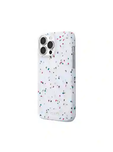 Carcasa Uniq Coehl Iphone 13 Pro Terrazzo - Blanco