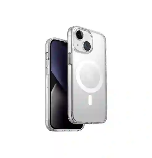 Carcasa Uniq Hybrid Compatible Con Iphone 14 Plus Y 15 Plus Lifepro Xtreme Magsafe - Transparente