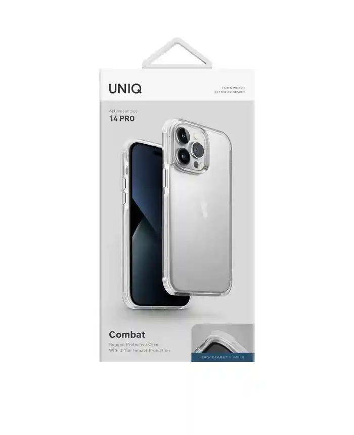 Carcasa Uniq Hybrid Iphone 14 Pro Combat - Blanco