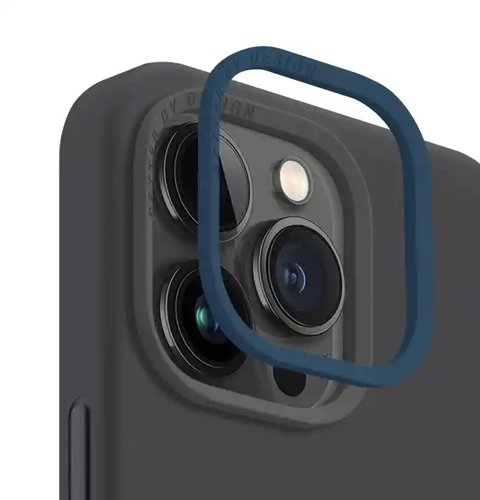 Carcasa Uniq Hybrid Compatible Con Iphone 14 Plus Y 15 Plus Lino Hue - Silicona Magsafe Gris