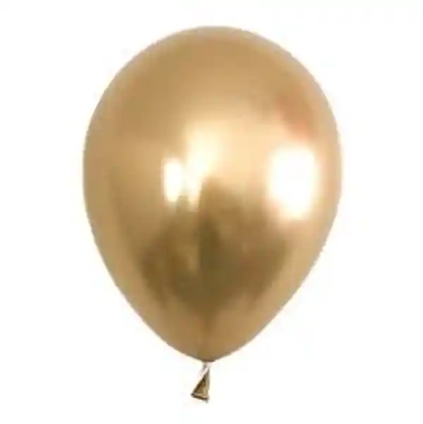 Globo Dorado X 12 Unid