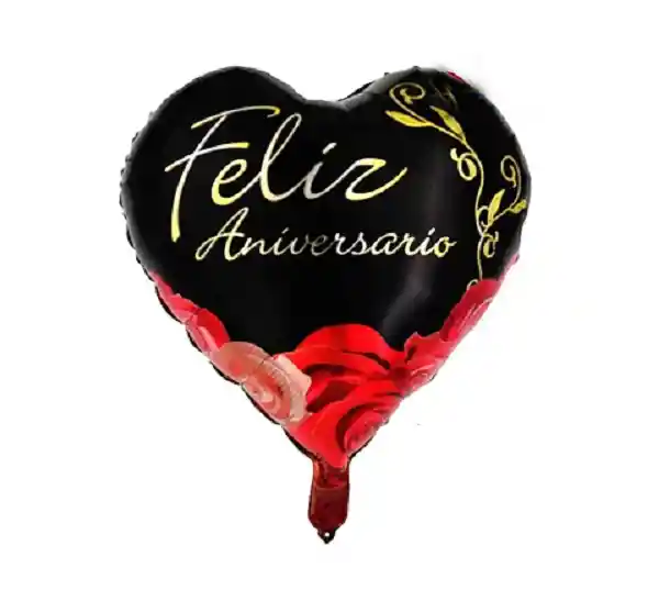 Globo Corazón Feliz Aniversario