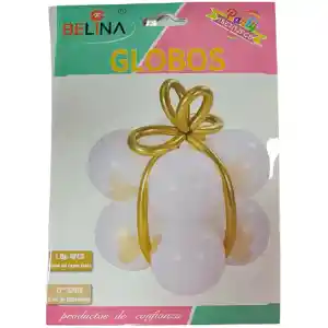 Set Globos Blancos 12 Pcs.