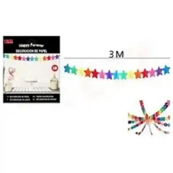 Guirnalda Decorativa Estrella