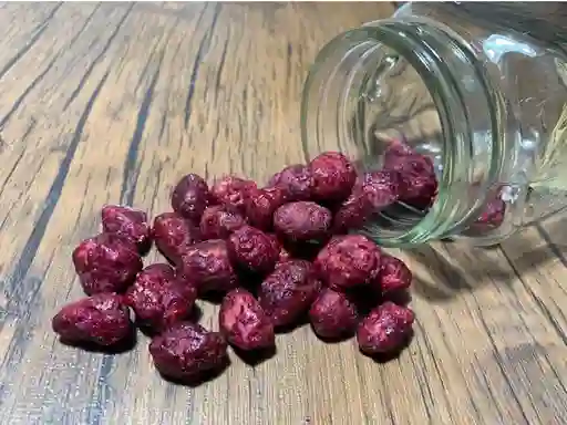 Maní Confitado Frambuesa Granel