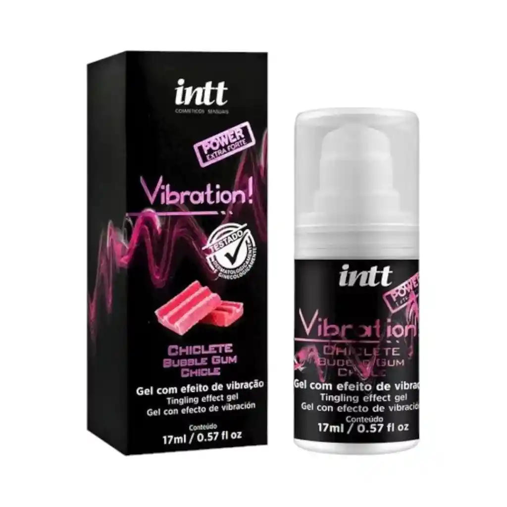 Estimulante Unisex Vibration Power Bubble Gum 17 Ml