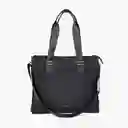 Cartera De Hombro Mujer Nylon Negro