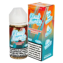 Liquido Para Vaporizador Cloud Nurdz 100ml Sabor Strawberry Mango 0.3%