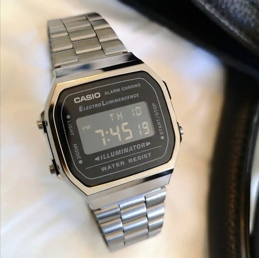 Reloj Casio Vintage Grafito A-168wgg-1b