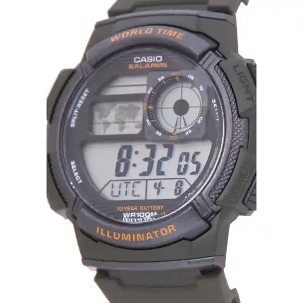 Reloj Casio World Time Ae-1000w-3a