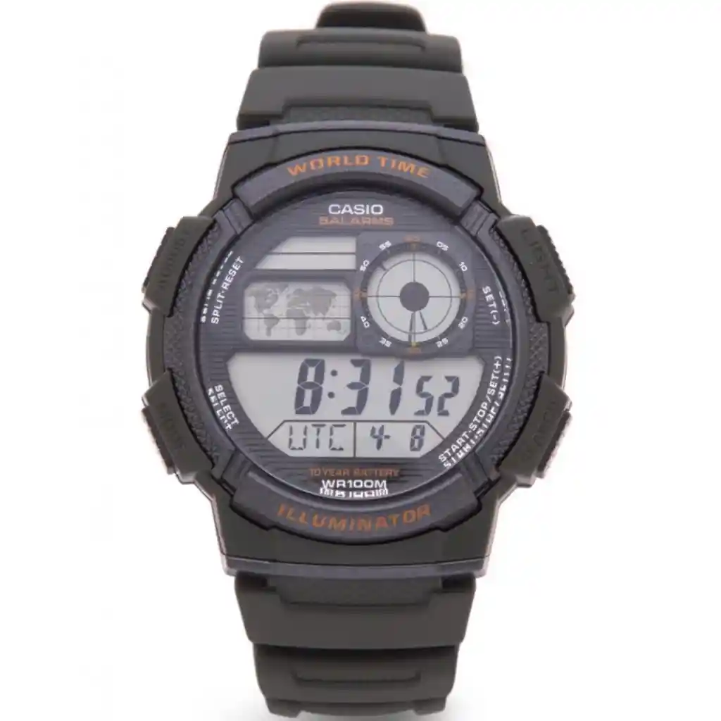 Reloj Casio World Time Ae-1000w-3a