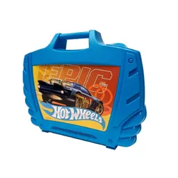 Caja Guarda Autos Hot Wheels - Azul