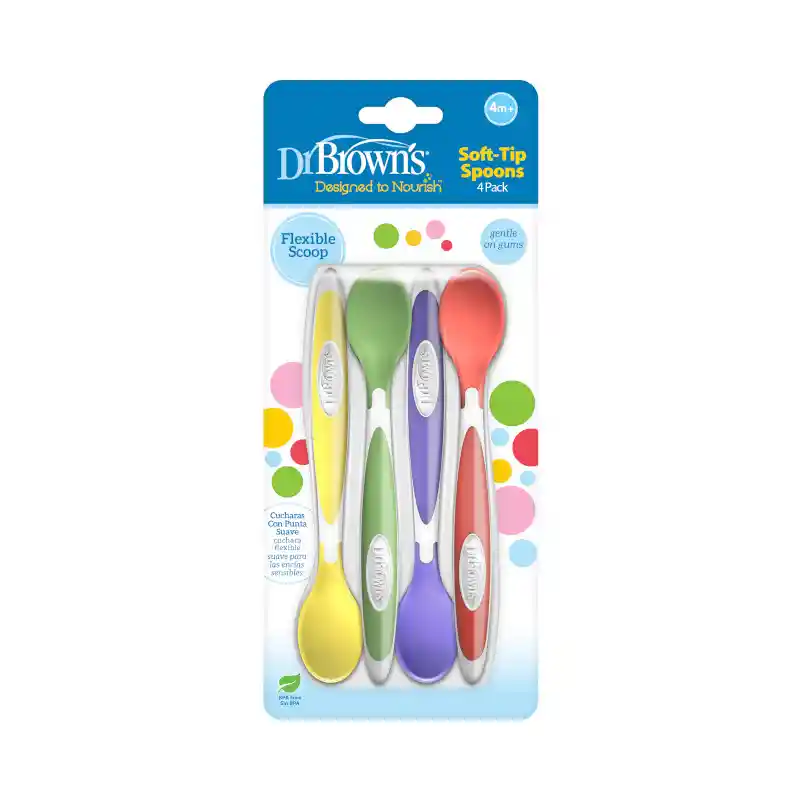 Pack De 4 Cucharas Blandas Dr. Browns