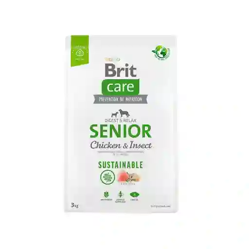 Brit Care Dog Senior Chicken Insect 3 Kg