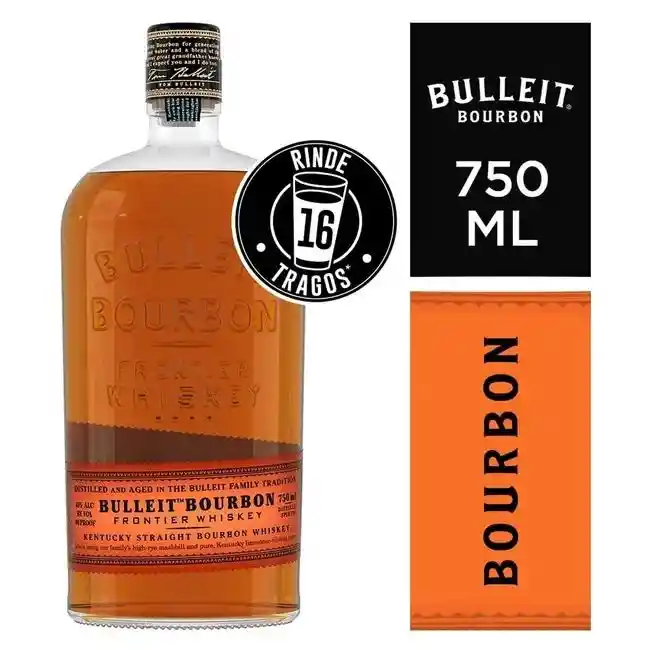 Bulleit Bourbon Whiskey 750ml