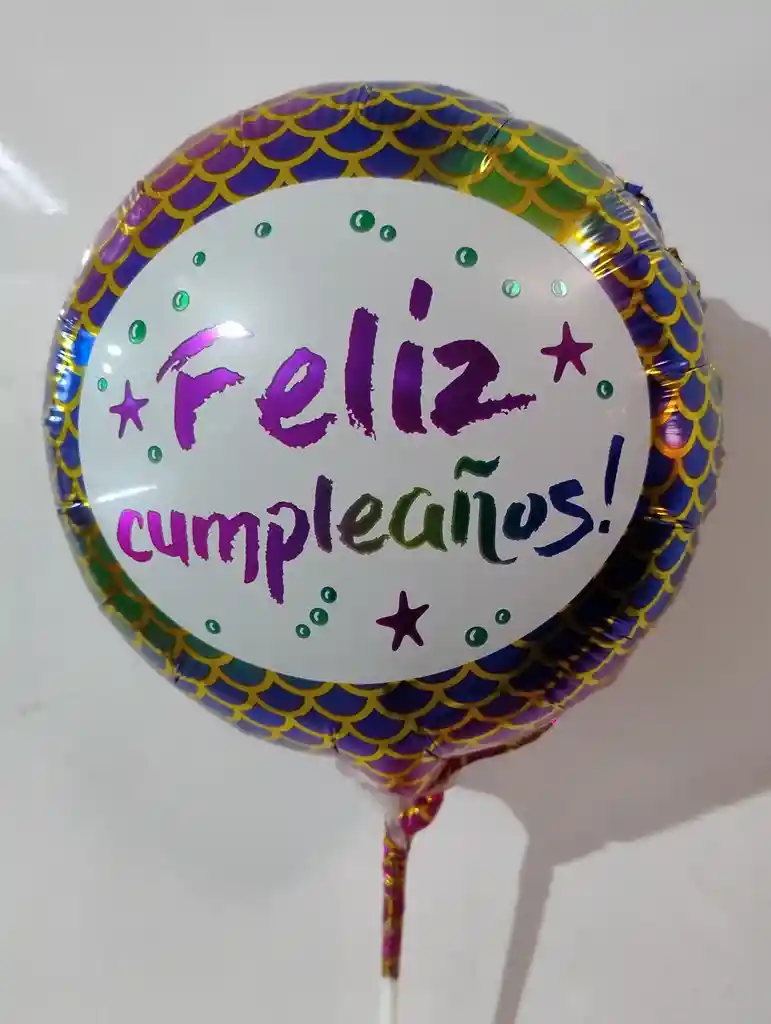 Globo Mediano Feliz Cumpleaños