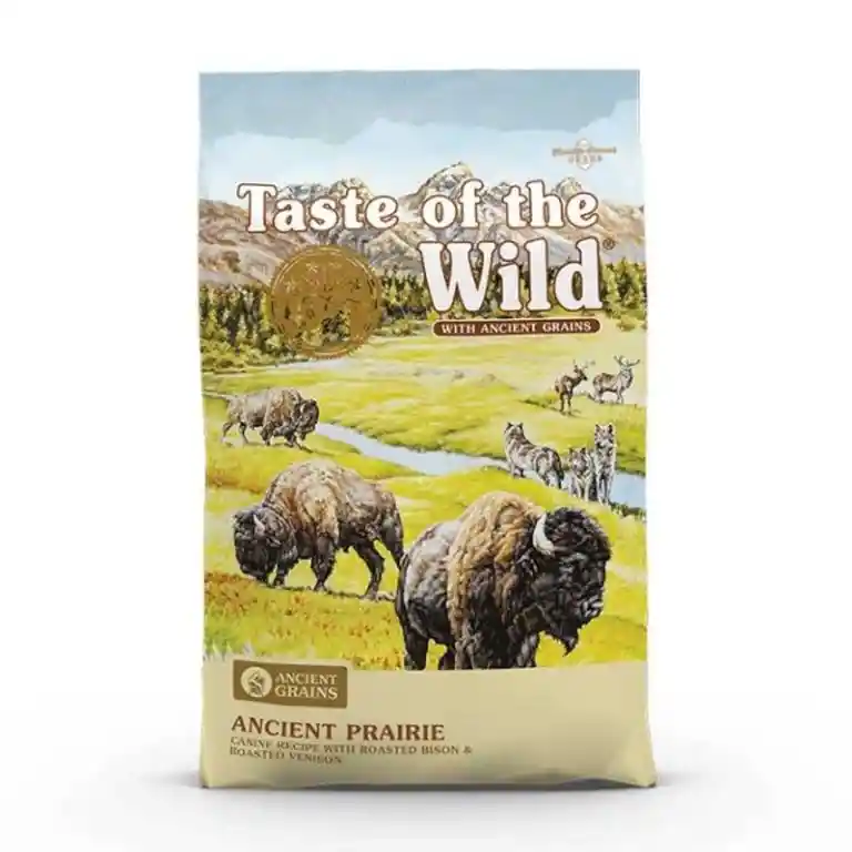 Taste Of The Wild - Ancient Grains Prairie (bisonte) Para Perros 12.7 Kg