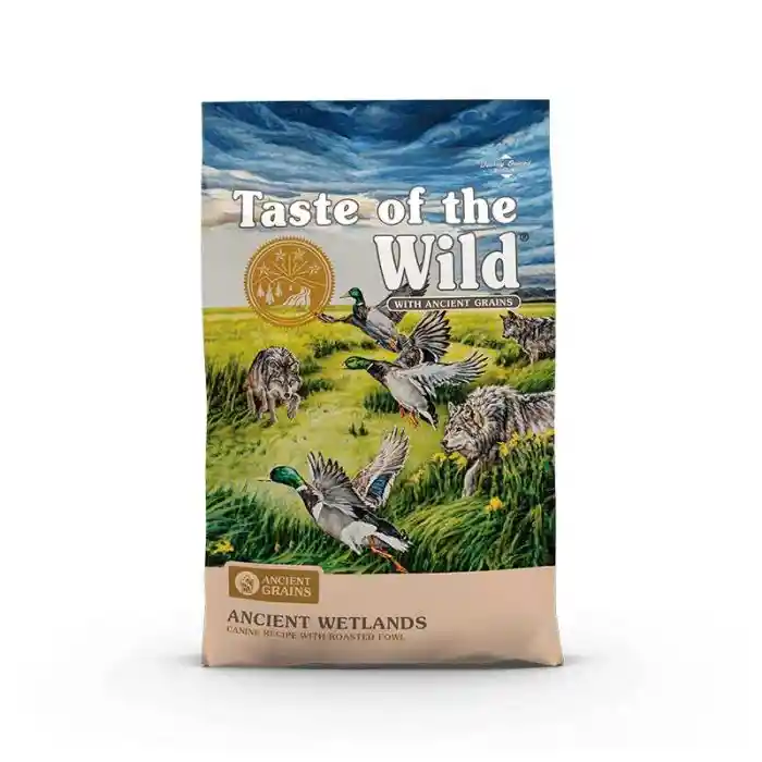 Taste Of The Wild - Ancient Grains Wetlands (pato) Para Perros 2.27 Kg