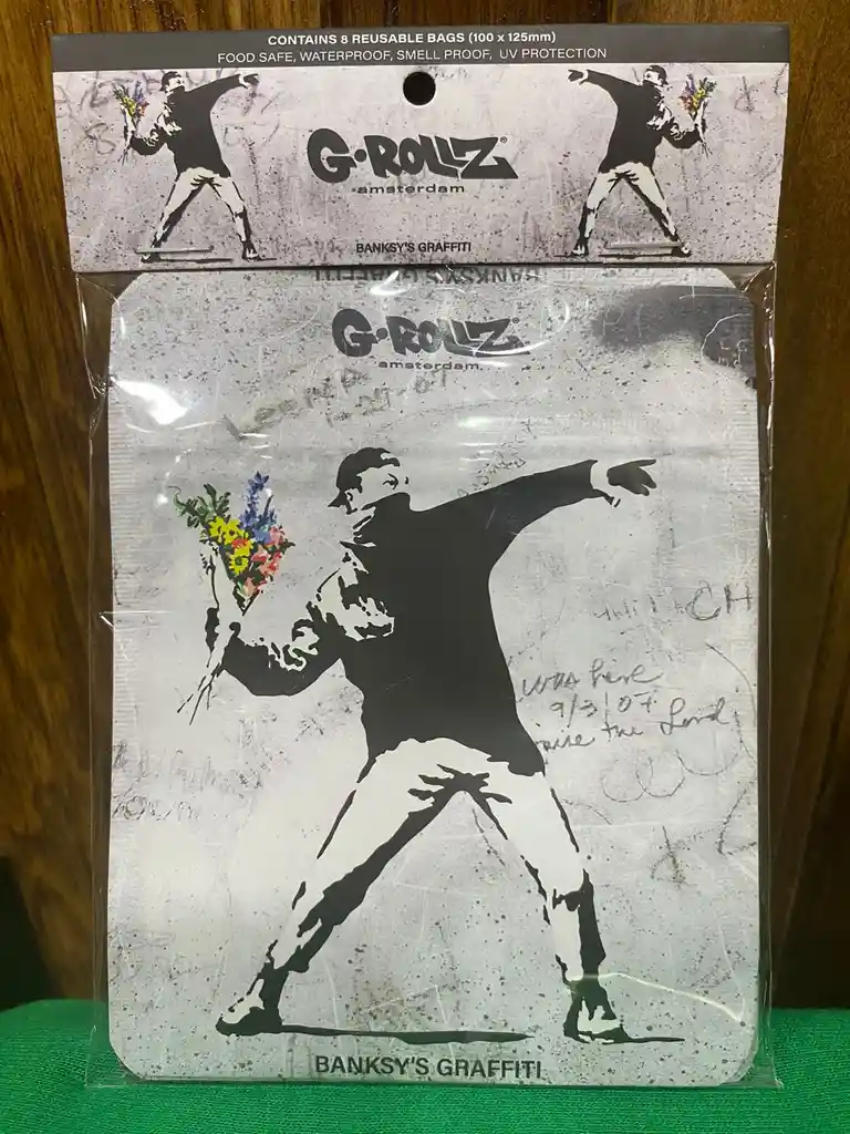 Bolsa Hermetica Banksy Flower