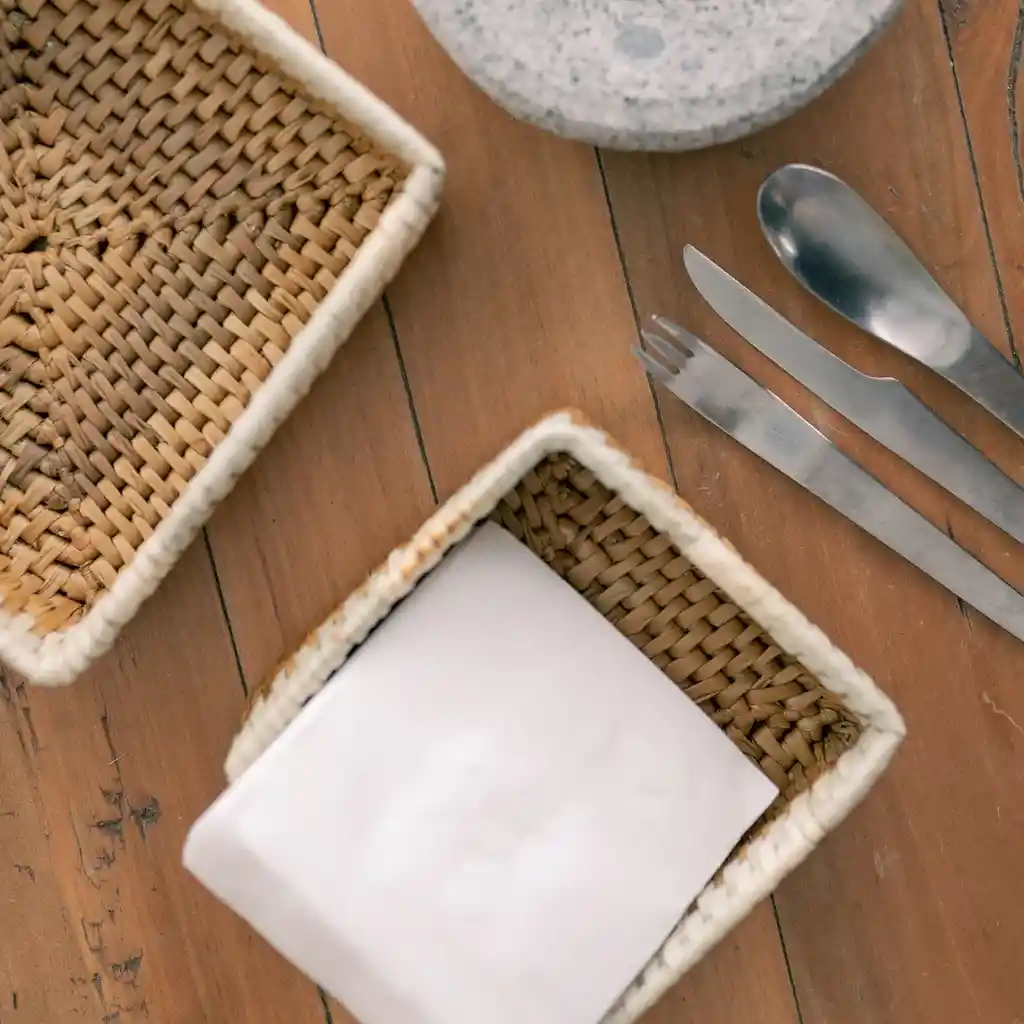 Servilletero Mallin Bicolor S