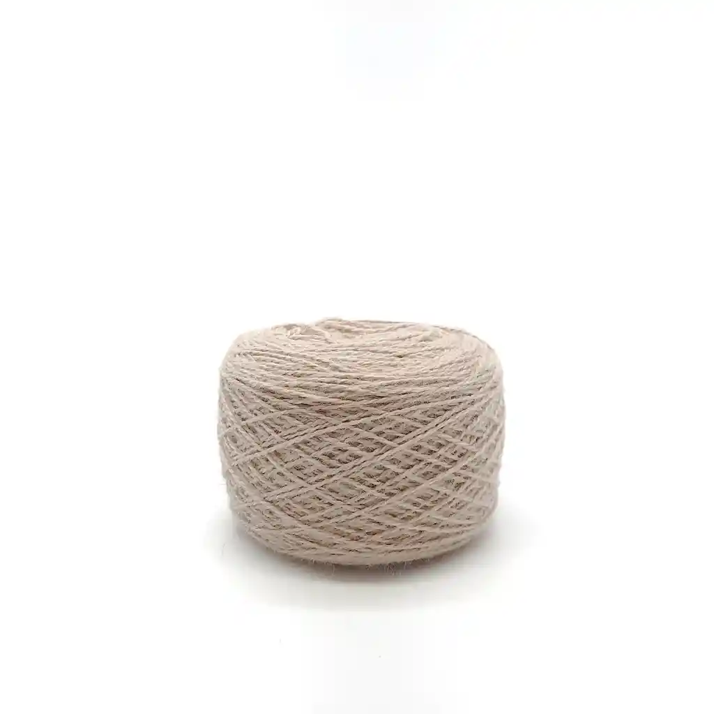 Ovillo Lana De Alpaca Beige